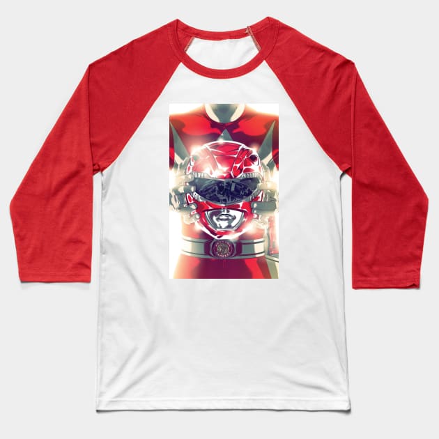 Forever Red Baseball T-Shirt by conatron13